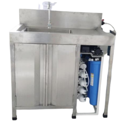 Stainless Steel Utility Sink with Filtration